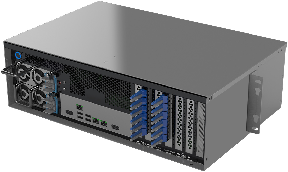 Nucleus 3U high-performance high-density telco system