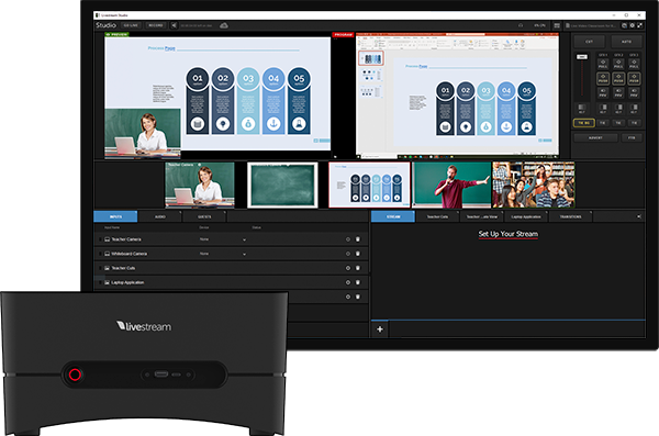 livestream studio one edu